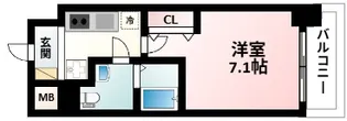 ラクラス新大阪【3階】の間取り