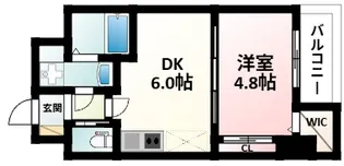 SEST新大阪【4階】の間取り