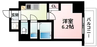LA DOUCEUR江坂Ⅱ【8階】の間取り