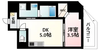 ILE Riche Nishinakajima【6階】の間取り