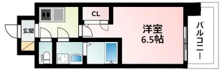 レジュールアッシュ三国本町【7階】の間取り