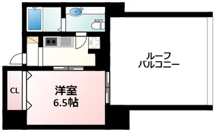オリエンタル江坂【12階】の間取り