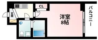 SEST新大阪【9階】の間取り