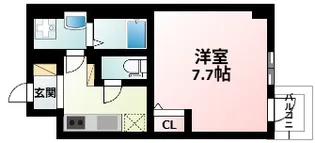 La Douceur江坂Ⅱ【7階】の間取り