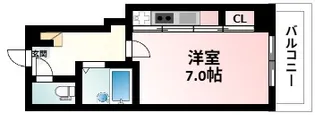 ドゥーエ江坂Ⅰ【5階】の間取り