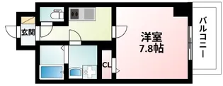 THE RESIDENCE S【8階】の間取り