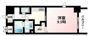 アヤコート【2階】の間取り