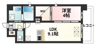 スプランディッド新大阪DUE【5階】の間取り