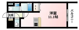 ララプレイス新大阪LD【11階】の間取り