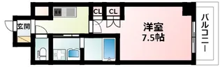 エステムヒルズ新大阪【11階】の間取り