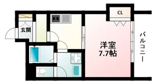 アルシェ江坂【2階】の間取り