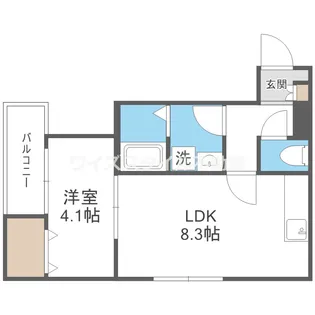 ジラフ吹田内本町【1階】の間取り