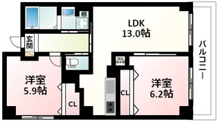 Grand toit(グラン トワ)【1階】の間取り