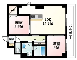 グリットビル【7階】の間取り
