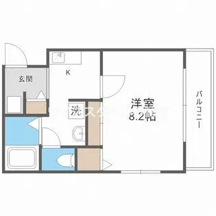サクセス千里山【2階】の間取り