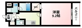 ロワイヤルヴァンテ【4階】の間取り