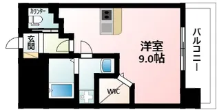 プライマル新大阪【4階】の間取り