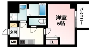 エスリード新大阪グランファースト【10階】の間取り