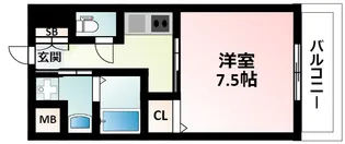 willDo新大阪【6階】の間取り