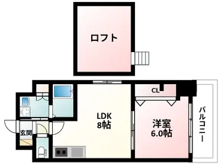 リーベンベルク【3階】の間取り