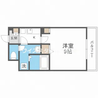 N緑地【3階】の間取り