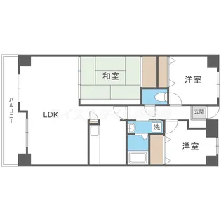アビタシオン橋本Ⅱ【2階】の間取り