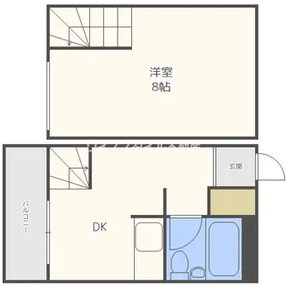 SCENE UNO【2階】の間取り
