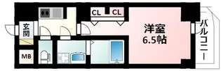 S-RESIDENCE新大阪Rish【14階】の間取り