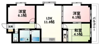 ラ メゾン ブリエ【3階】の間取り
