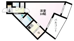 フォレステージュ江坂垂水町【7階】の間取り