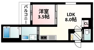 GRAND FORT【3階】の間取り