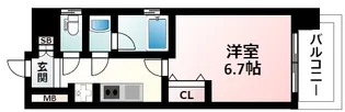 サンレムート・江坂ウエスト【4階】の間取り