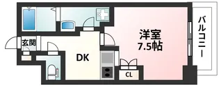 カスターニャ三国本町【5階】の間取り