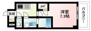 ファーストフィオーレ江坂グレイス【4階】の間取り