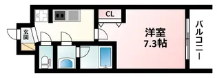 レオングラン新大阪レジデンス【8階】の間取り