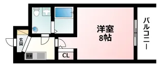 SEST新大阪【8階】の間取り