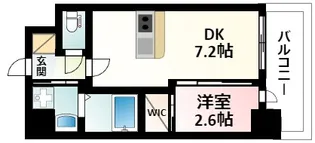 セレニテ江坂アリア【4階】の間取り