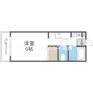 COCORO吹田【2階】の間取り