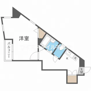 メゾンクレスト【3階】の間取り
