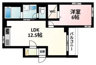 パーチェ エテルノⅡ【3階】の間取り