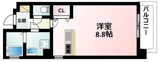 イーストコート垂水町【2階】の間取り
