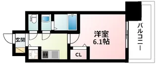 エスライズ新大阪フロント【7階】の間取り