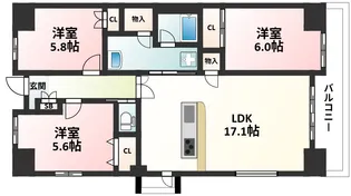 和の杜【3階】の間取り