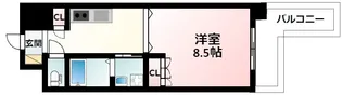 アスリート江坂Ⅱ番館【4階】の間取り
