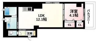 Verbena【2階】の間取り