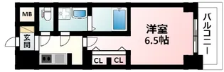 S-RESIDENCE新大阪Rish【7階】の間取り