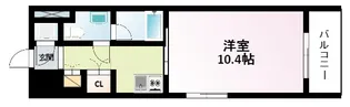 デュオン新大阪レジデンス【12階】の間取り