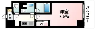 THE MUTUAL江坂【4階】の間取り