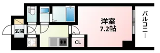 スペーシア江坂南金田【3階】の間取り