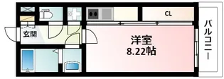 フォレステージュ江坂公園【4階】の間取り